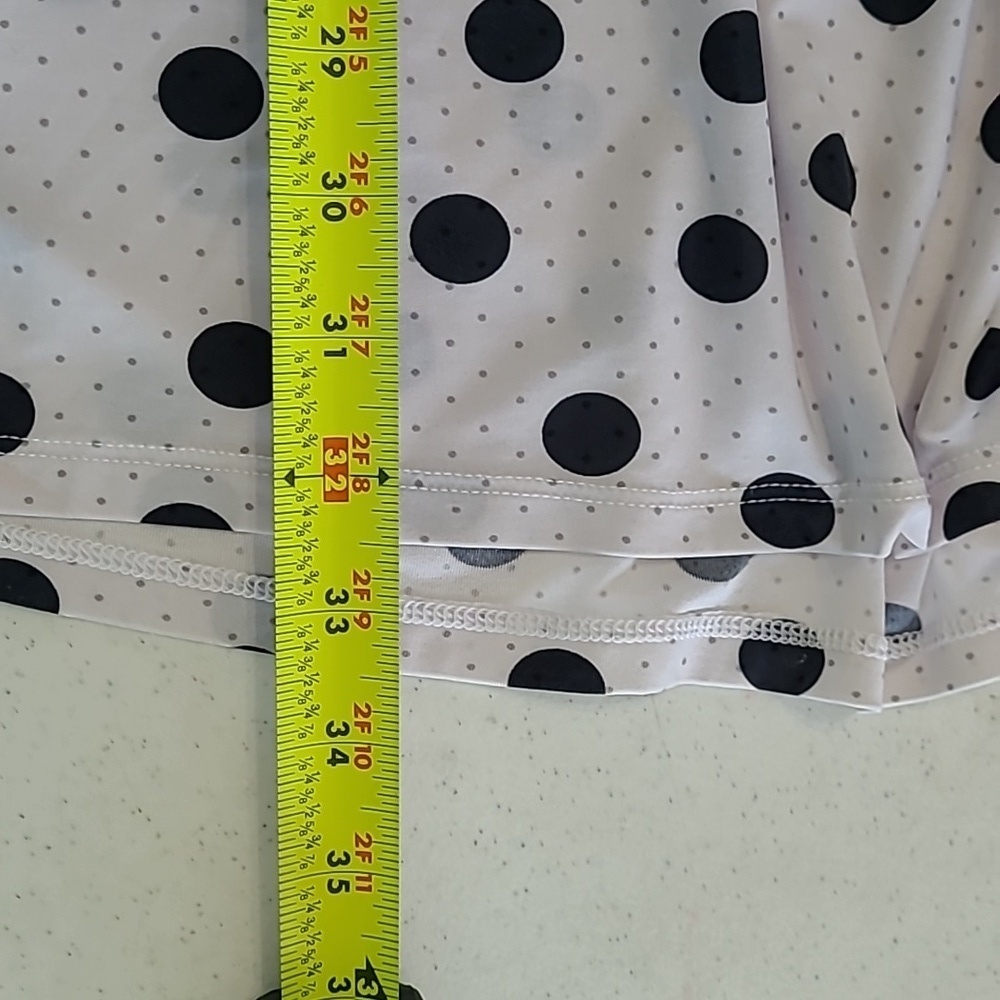 Gilligan & O'Malley Black & White Polka Dot Camisole Sleepwear size XL.l - Picture 7 of 7